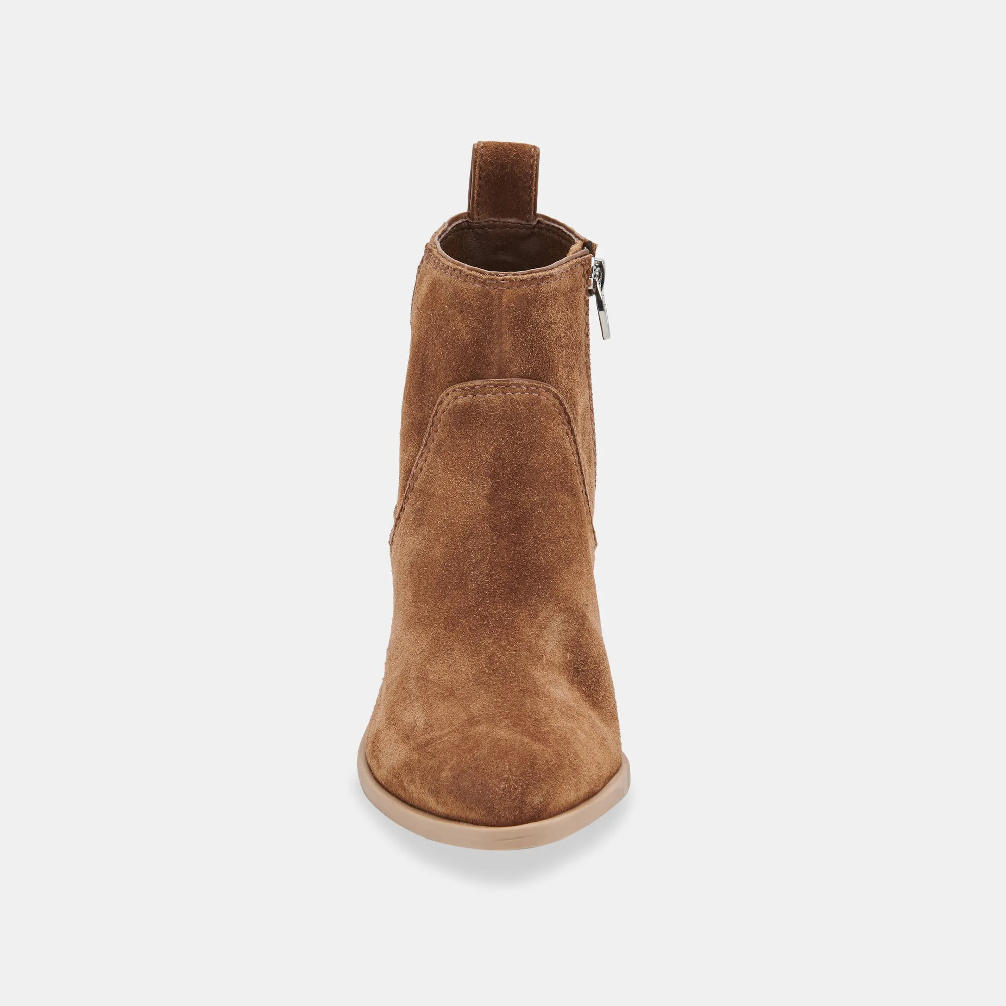 ABLE BOOTIES DK BROWN SUEDE