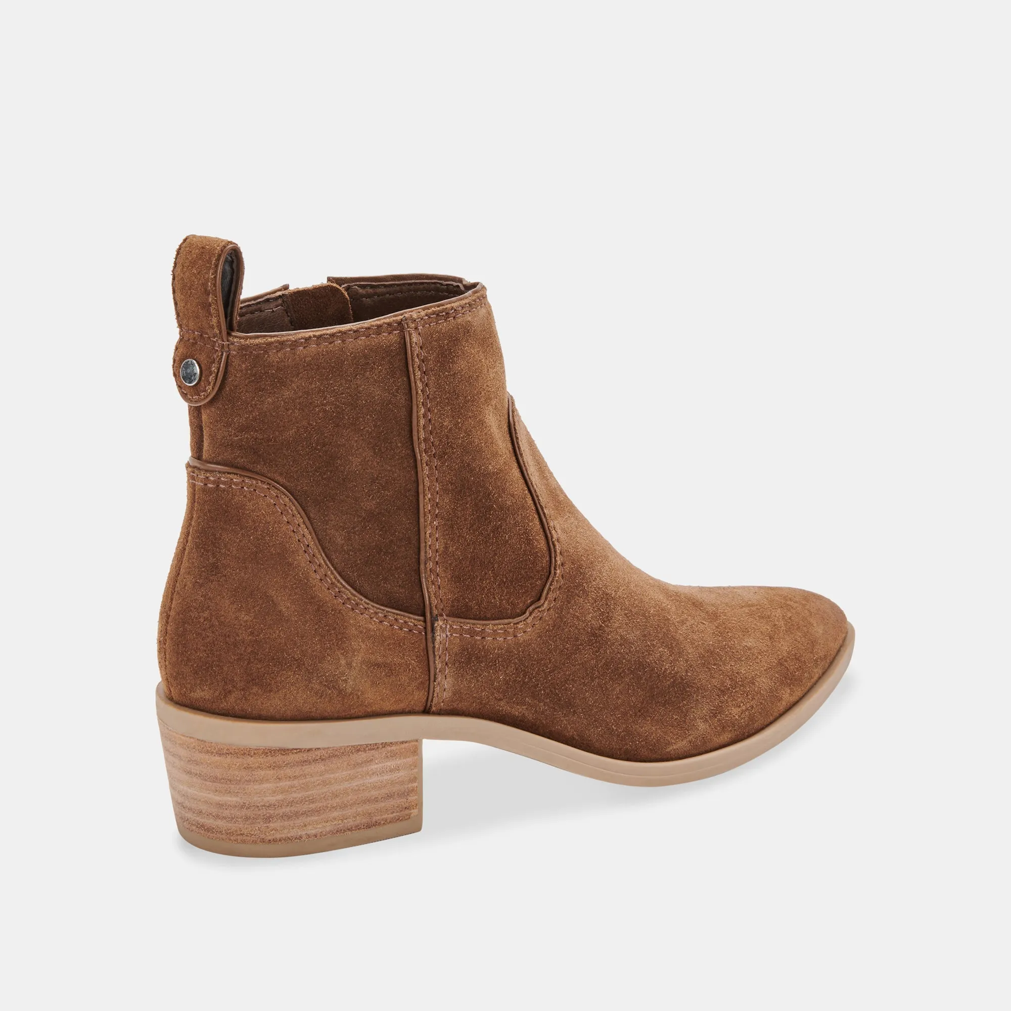 ABLE BOOTIES DK BROWN SUEDE