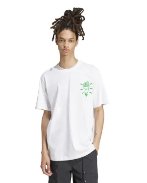 Adidas Q12 Street Burger Tee - White