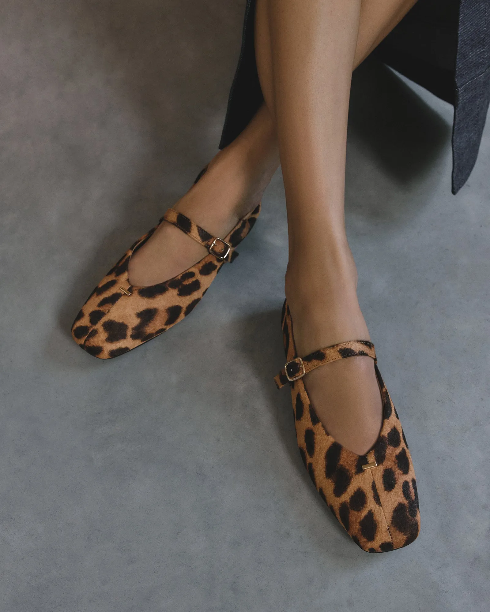 APRIL CASUAL FLATS OCELOT