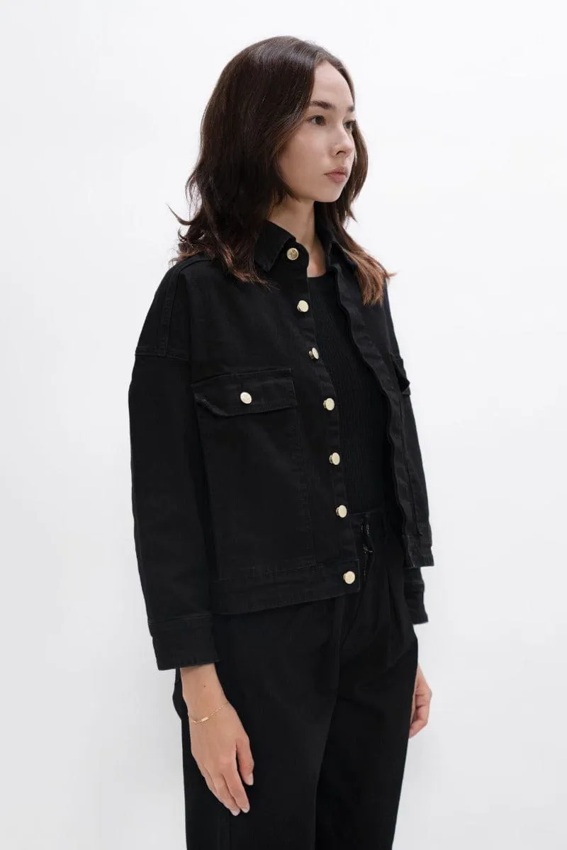 Arizona Upcycled Denim Jacket | Celeste