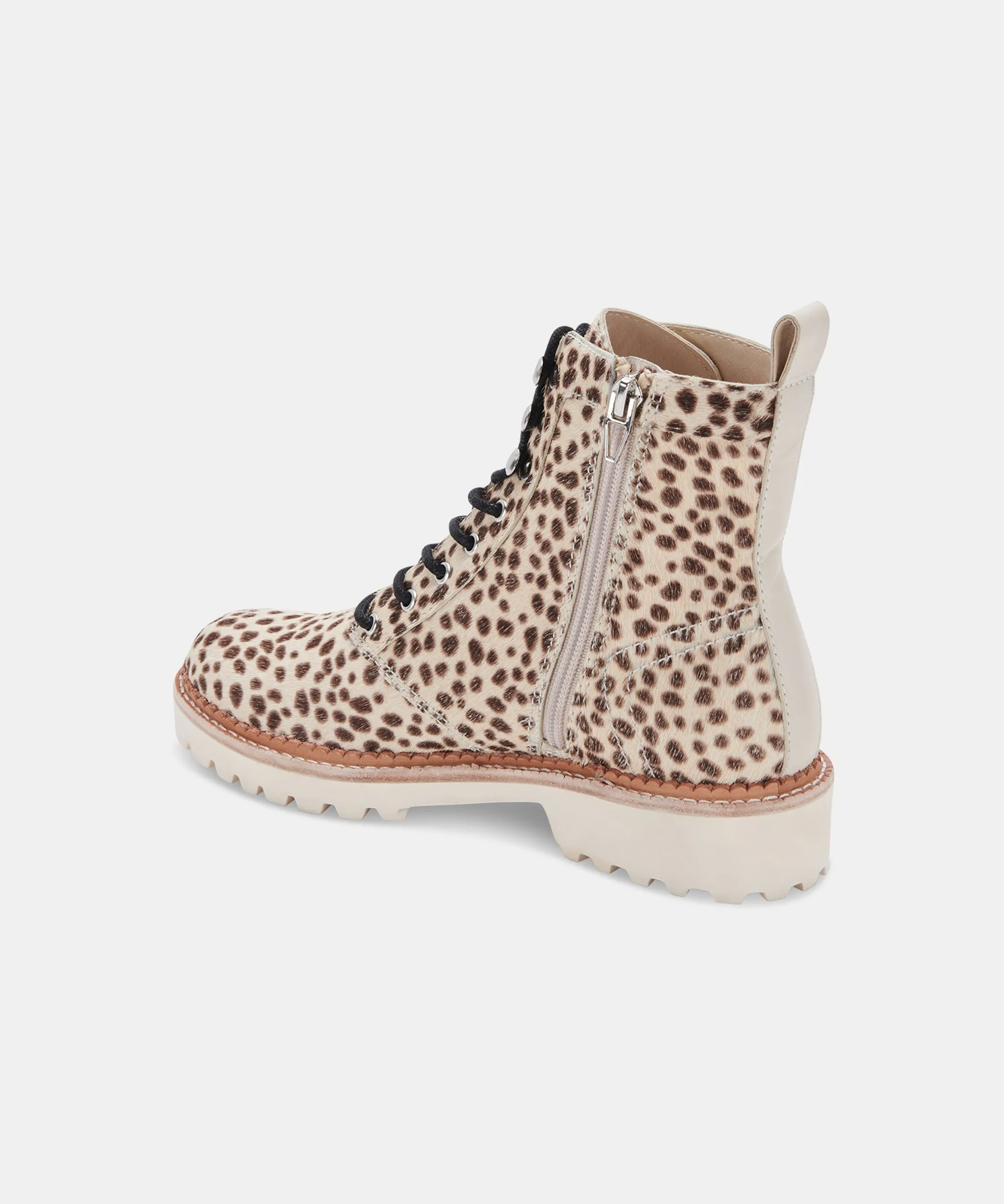 AVENA BOOTS LEOPARD CALF HAIR