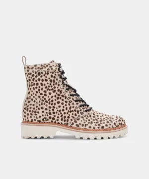 AVENA BOOTS LEOPARD CALF HAIR