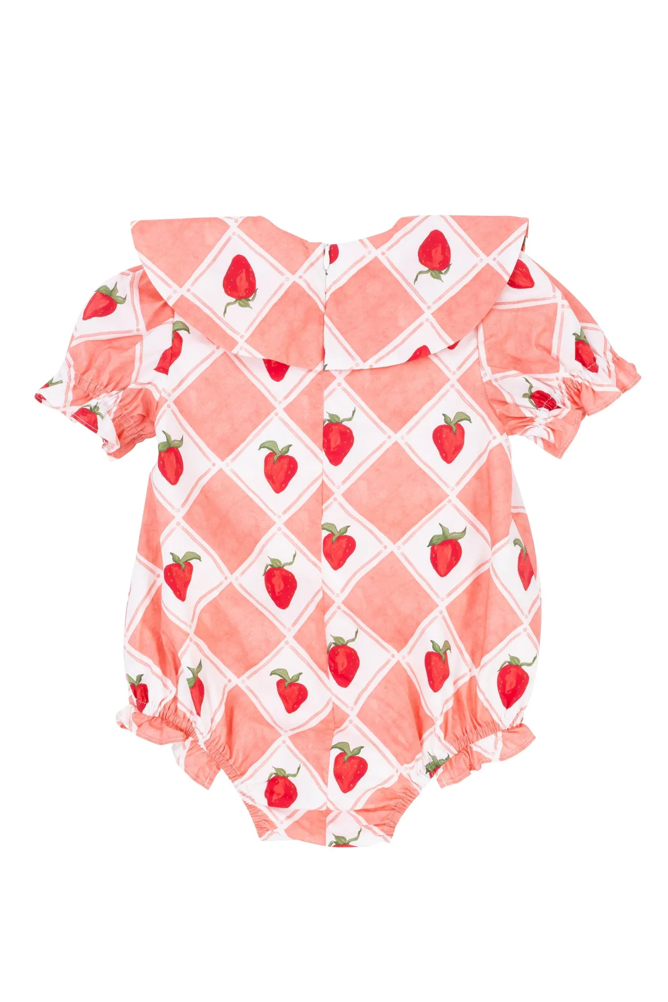 Baby Alice Romper in Strawberry
