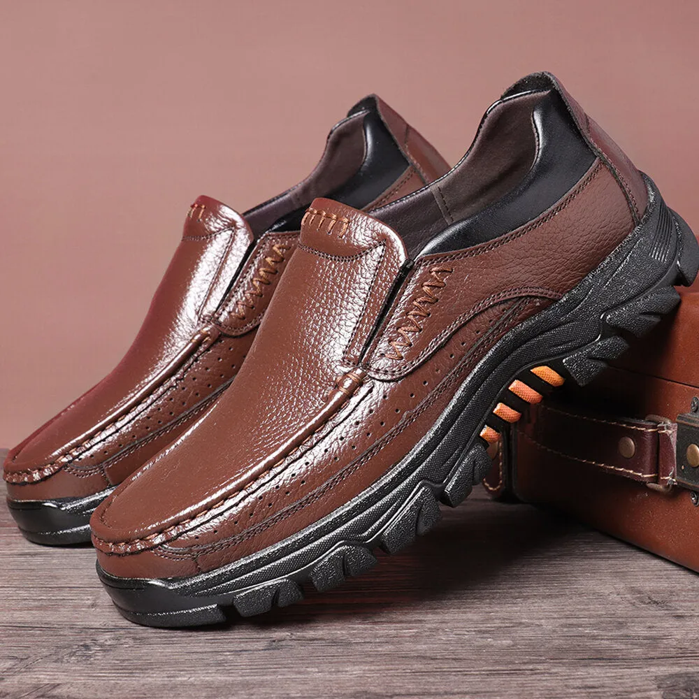 Black Slip On Dress Shoes
