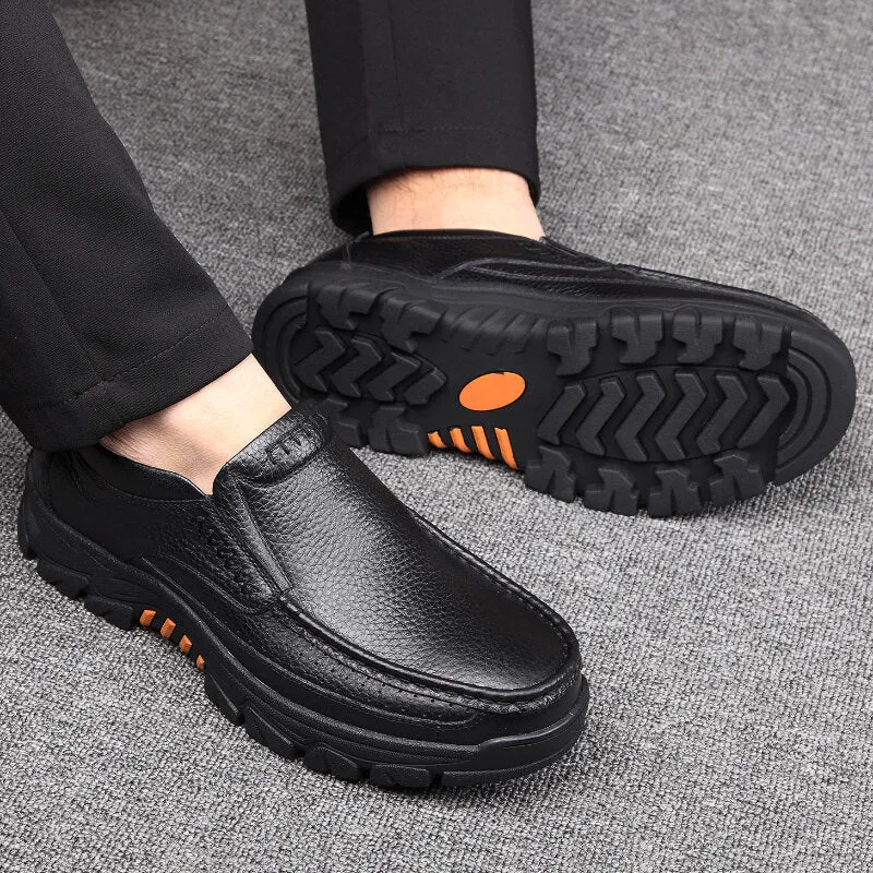 Black Slip On Dress Shoes