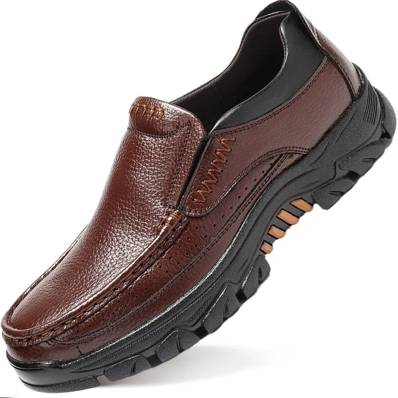 Black Slip On Dress Shoes