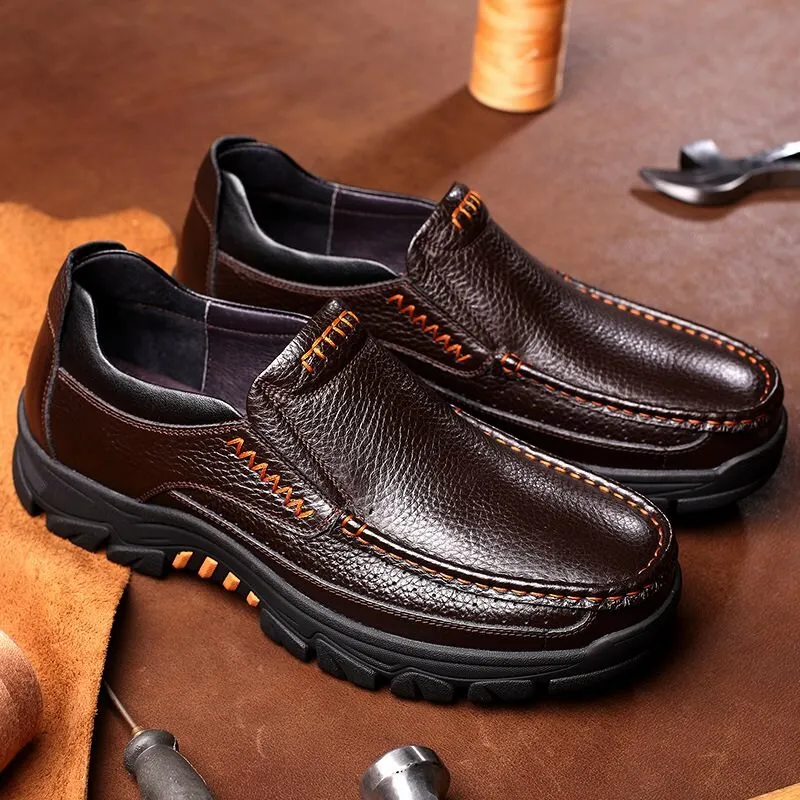 Black Slip On Dress Shoes