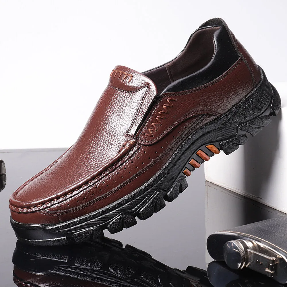 Black Slip On Dress Shoes