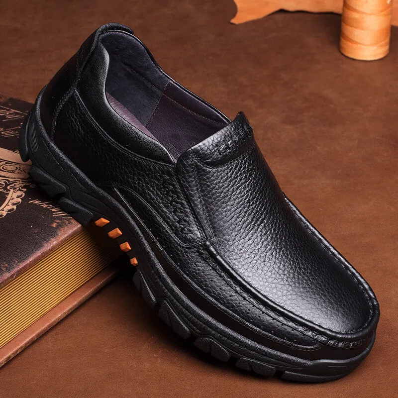 Black Slip On Dress Shoes