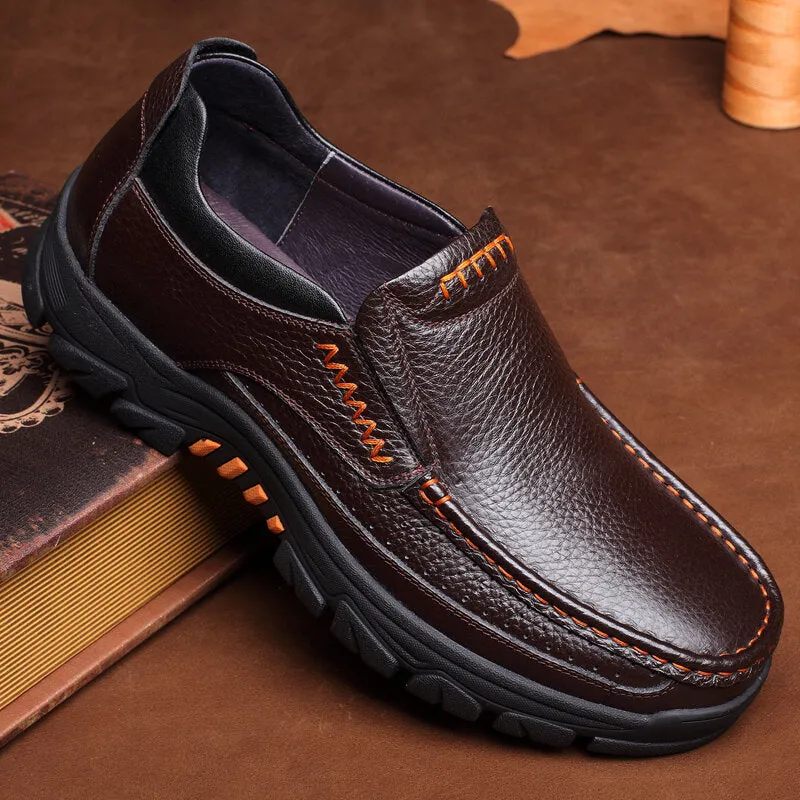 Black Slip On Dress Shoes