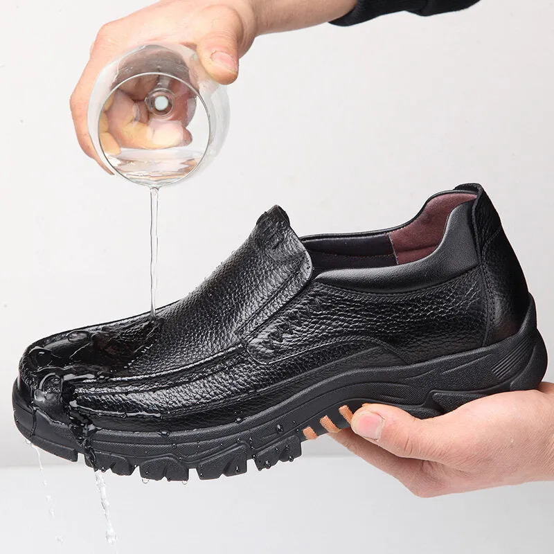 Black Slip On Dress Shoes