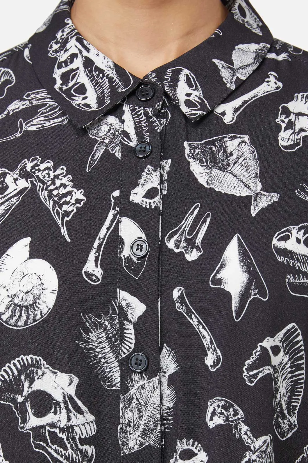 Body Fossils Printed Dress