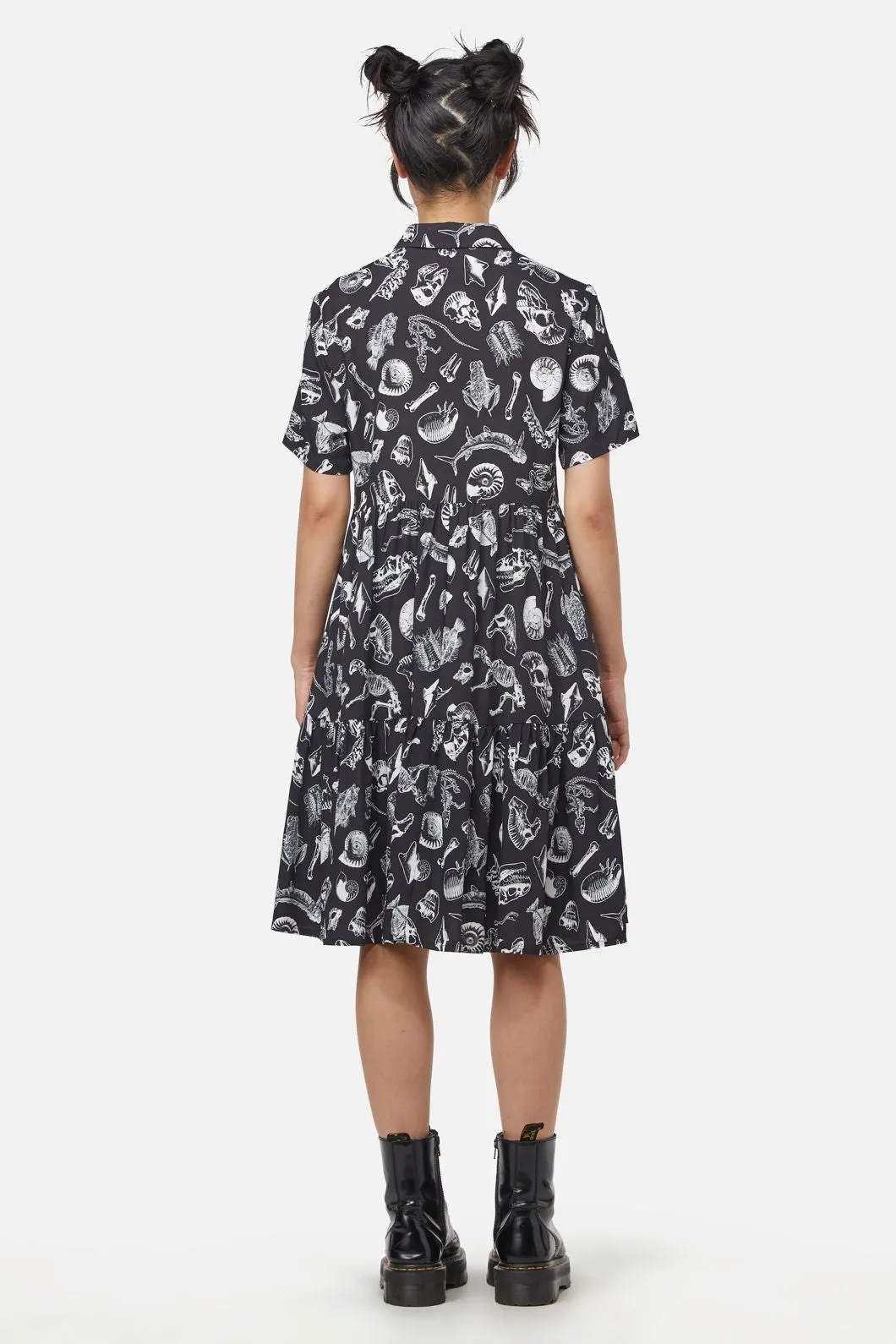 Body Fossils Printed Dress
