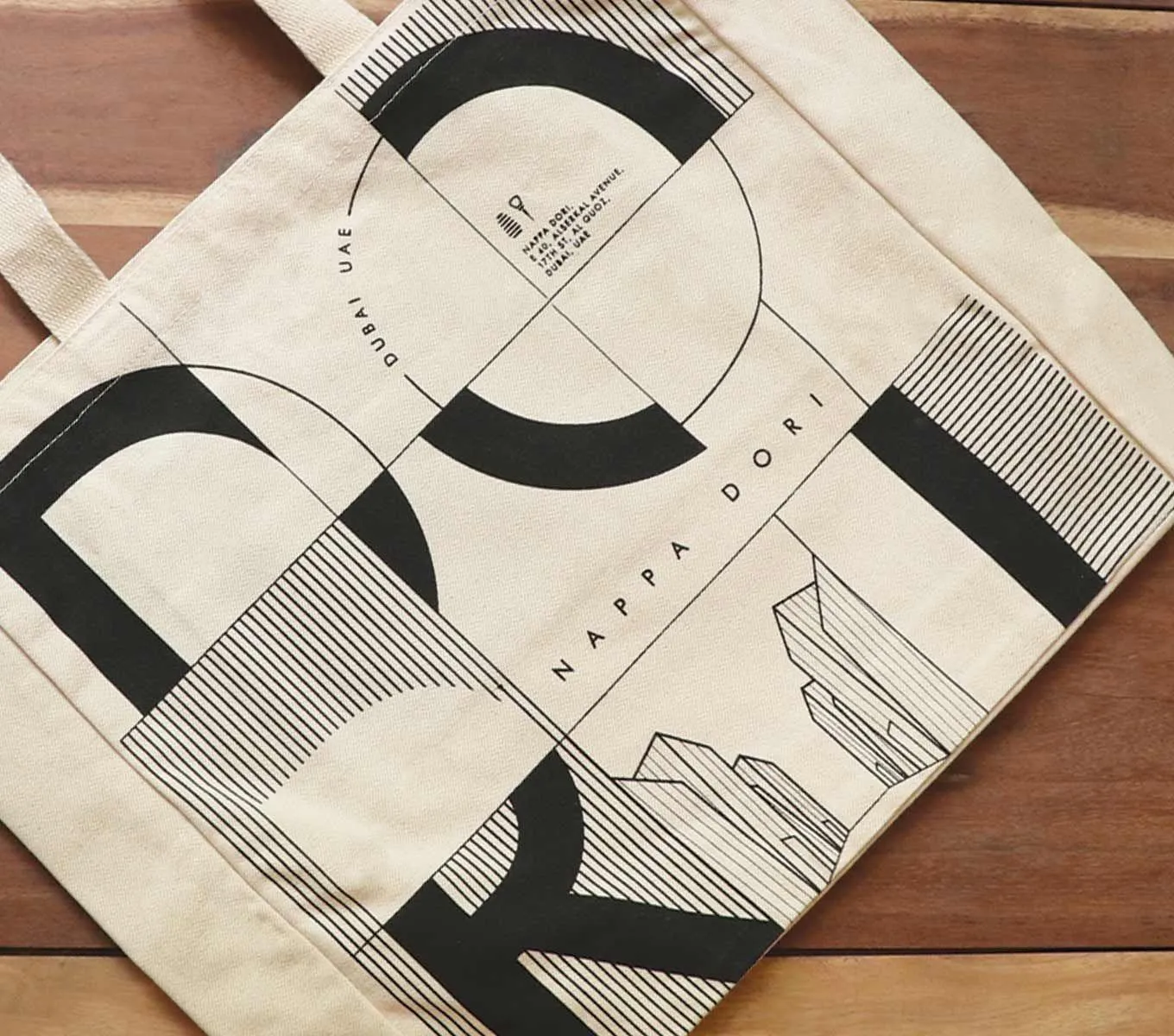 Canvas Tote - Dubai