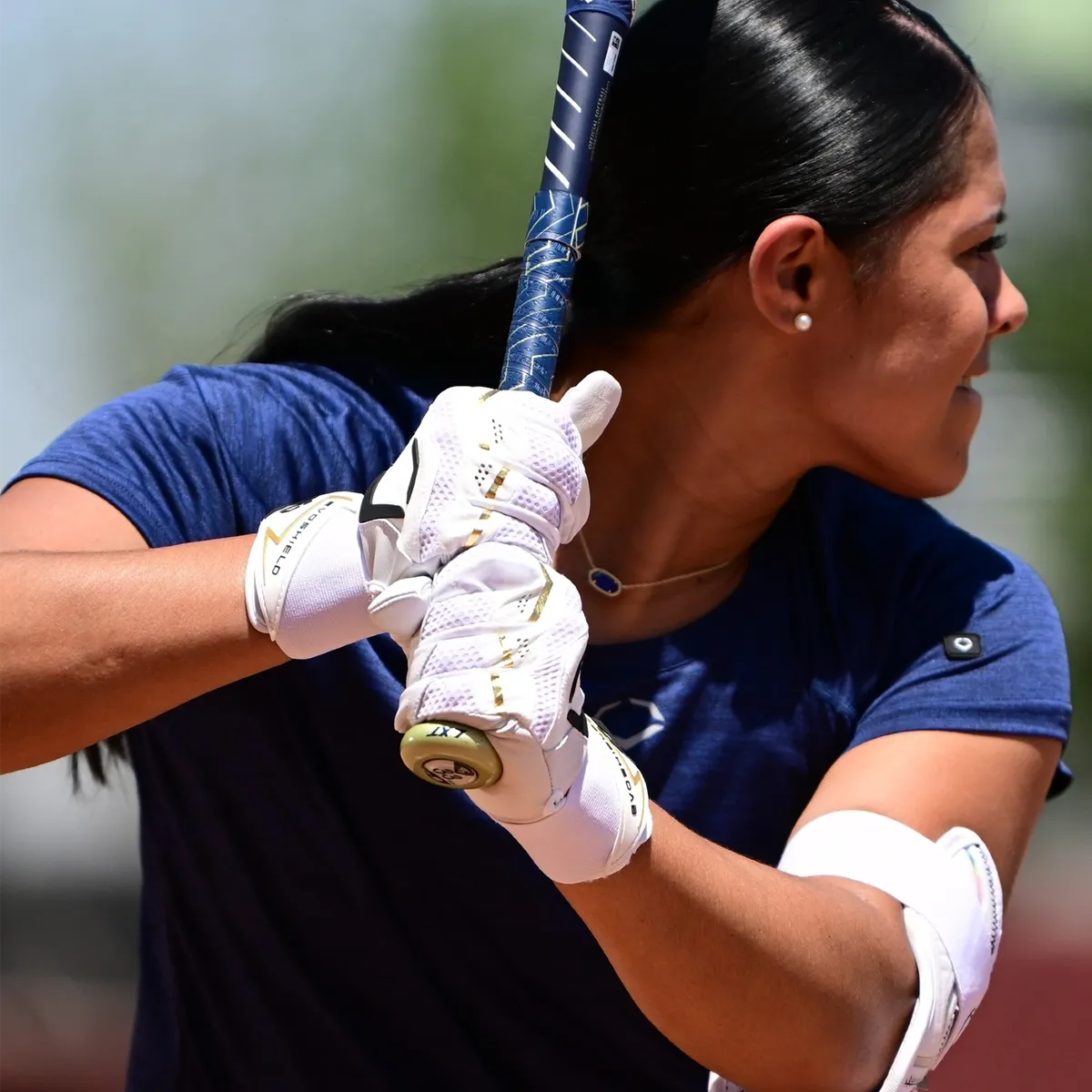 Carbyne Batting Glove with Wrist Wrap