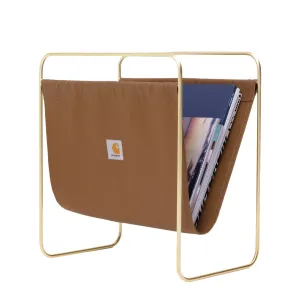 Carhartt WIP Canvas Magazine Stand Hamilton Brown