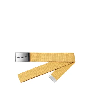 Carhartt WIP Clip Belt Chrome Air Yellow
