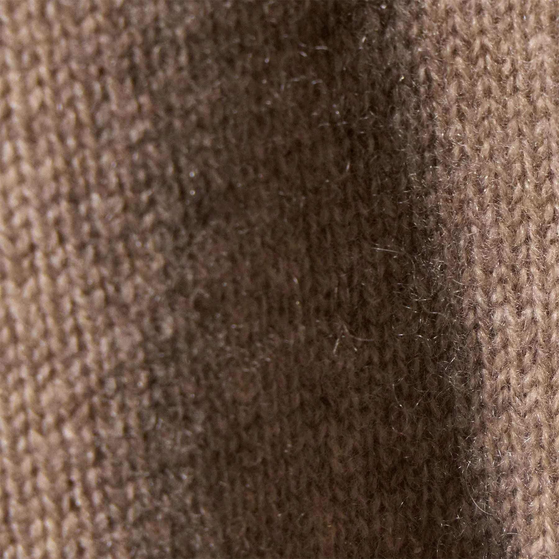 Cashmere Side Split Tunic - Coyote