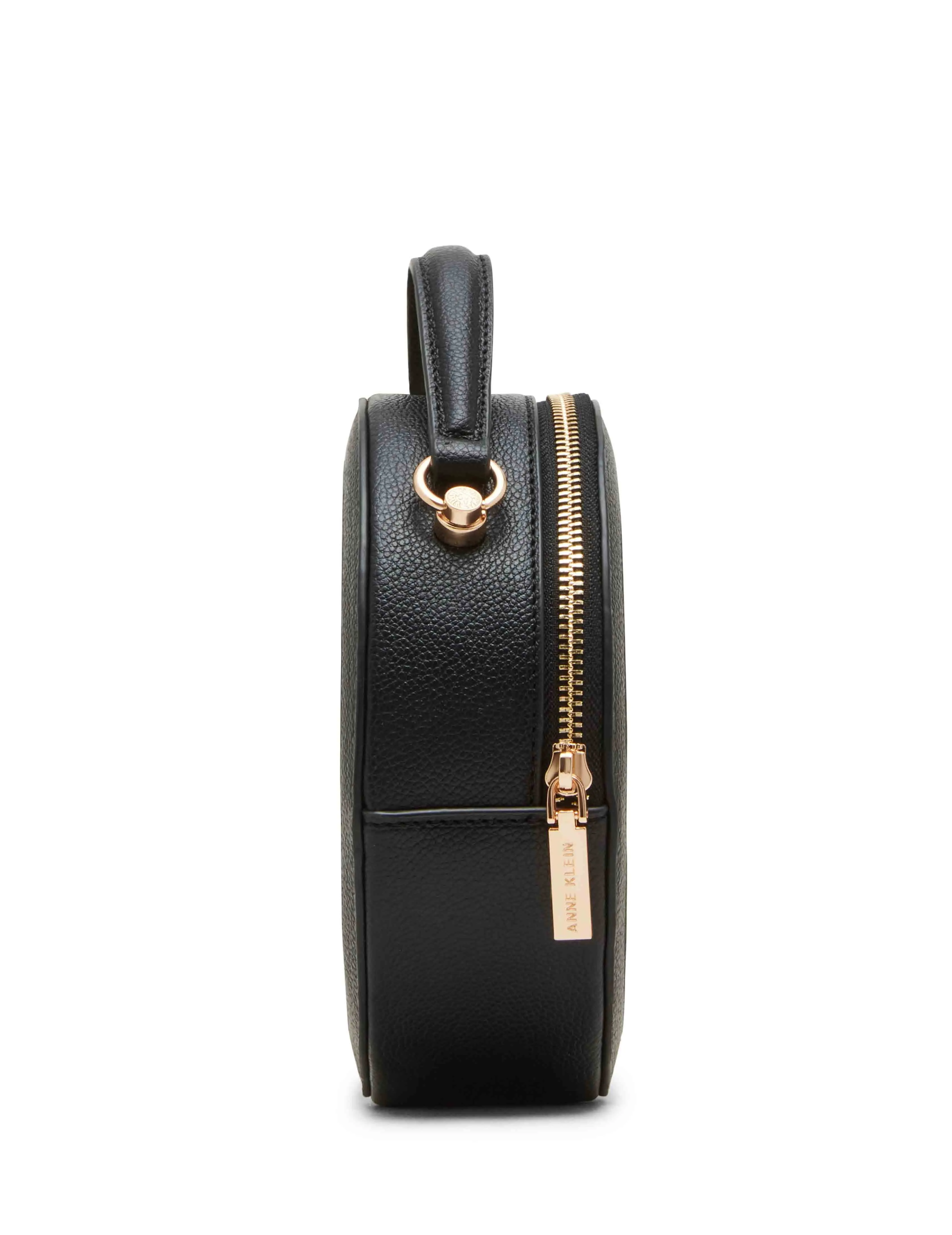 Cork Circle Bag with Convertible Strap