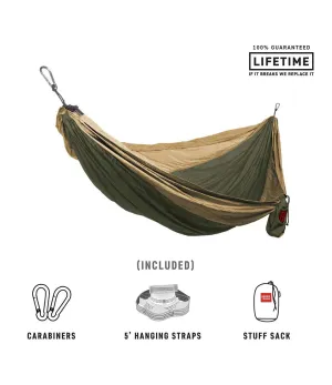 Double Deluxe Hammock w/Strap