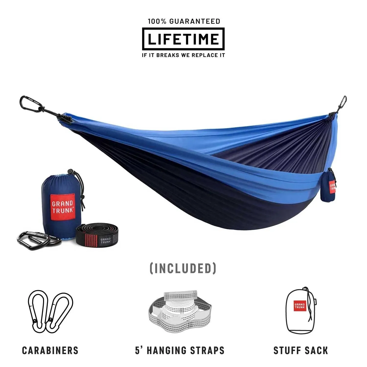 Double Deluxe Hammock w/Strap