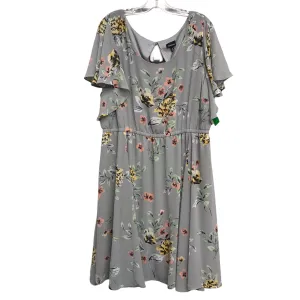 Dress Casual Midi By Torrid In Grey, Size:3