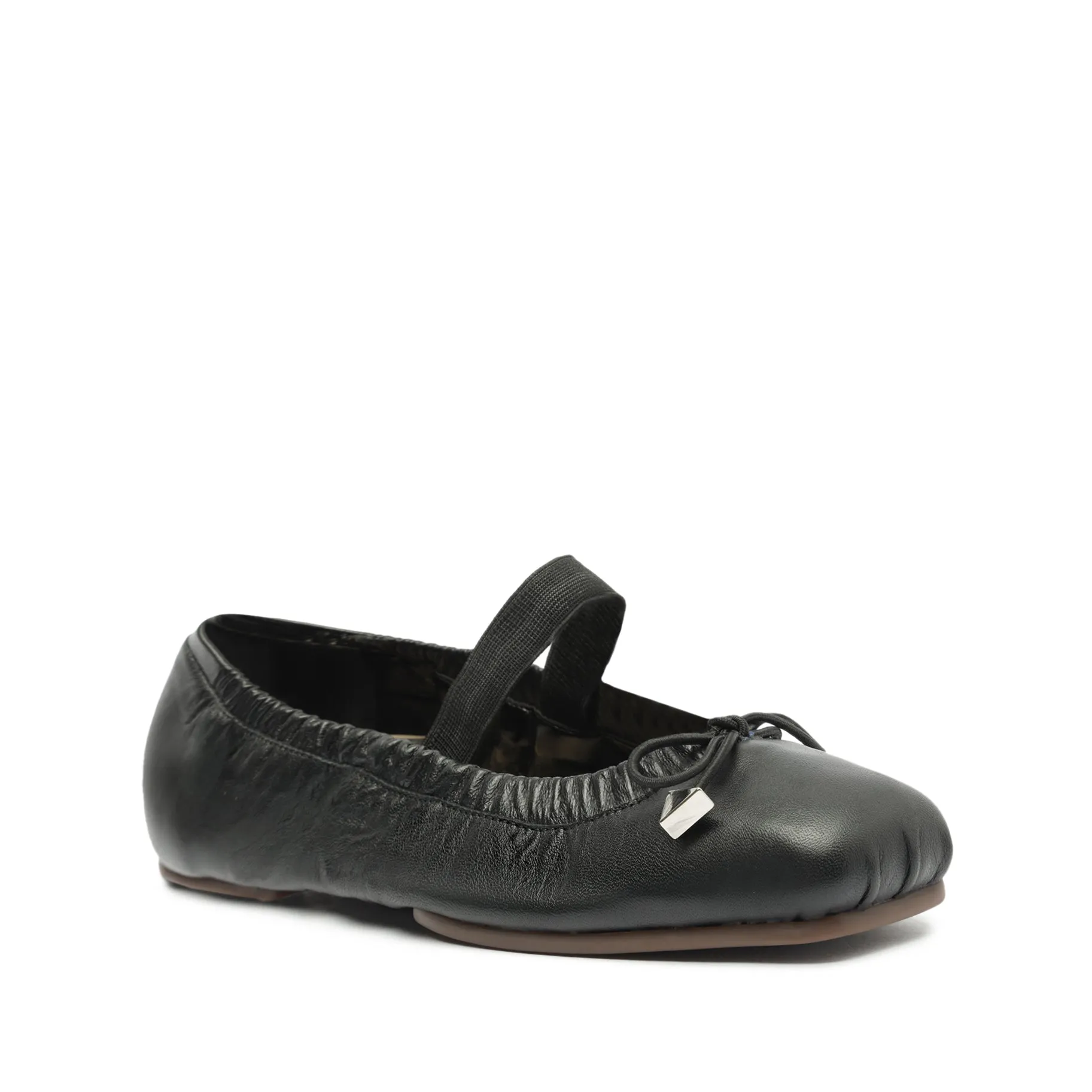 Fanny Leather Flat