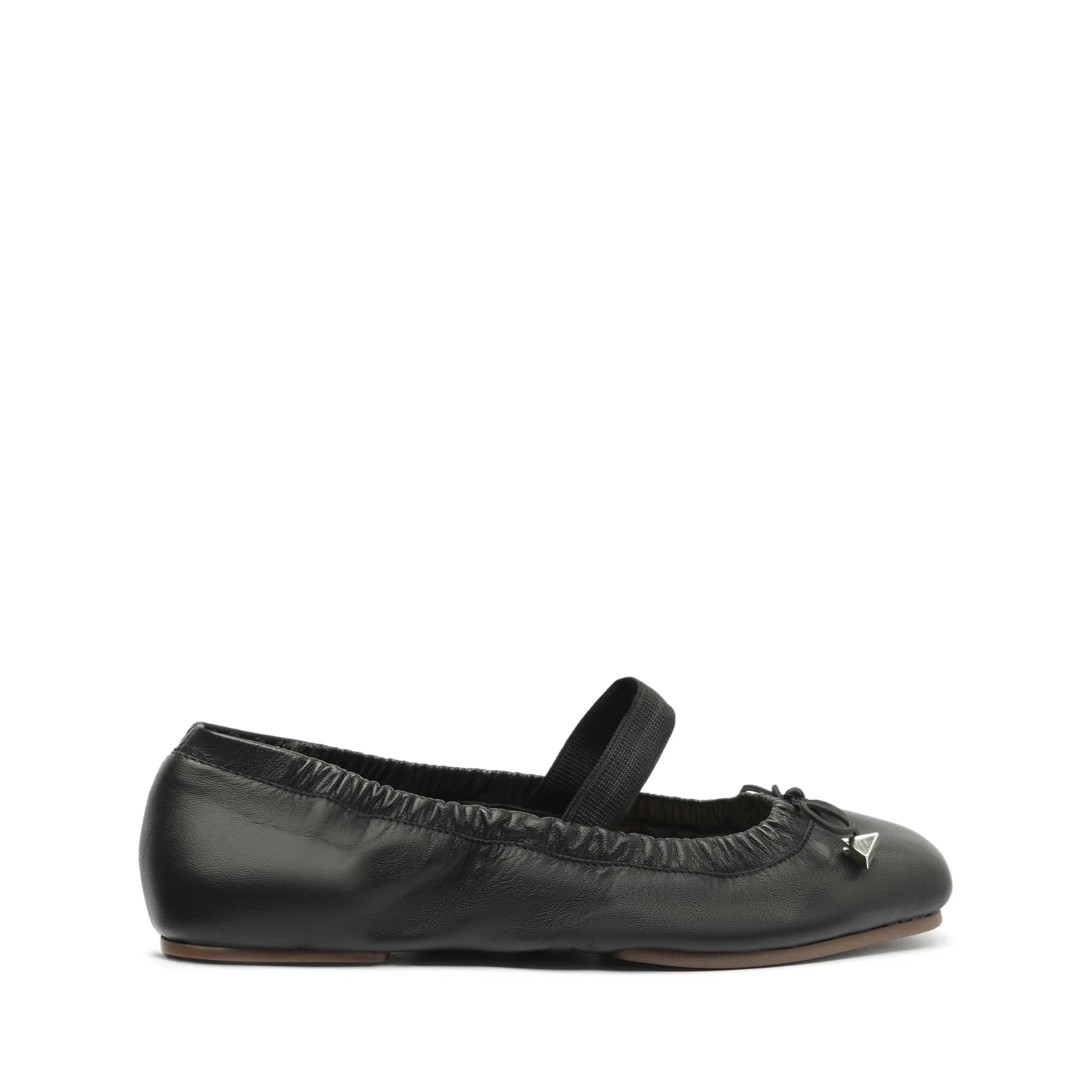 Fanny Leather Flat