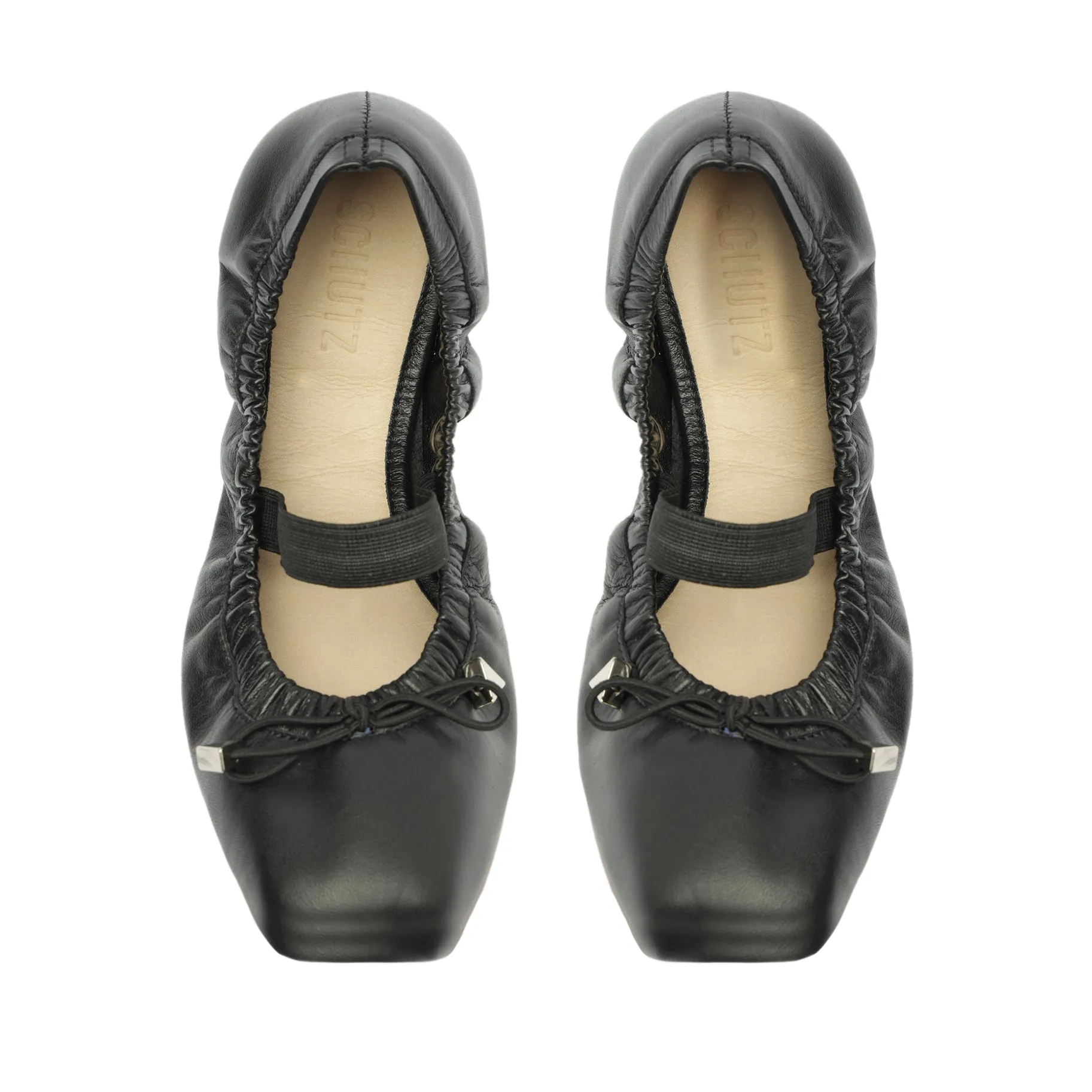 Fanny Leather Flat