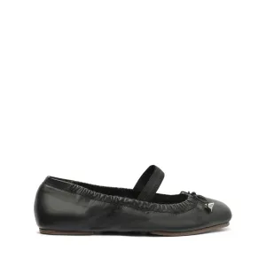 Fanny Leather Flat