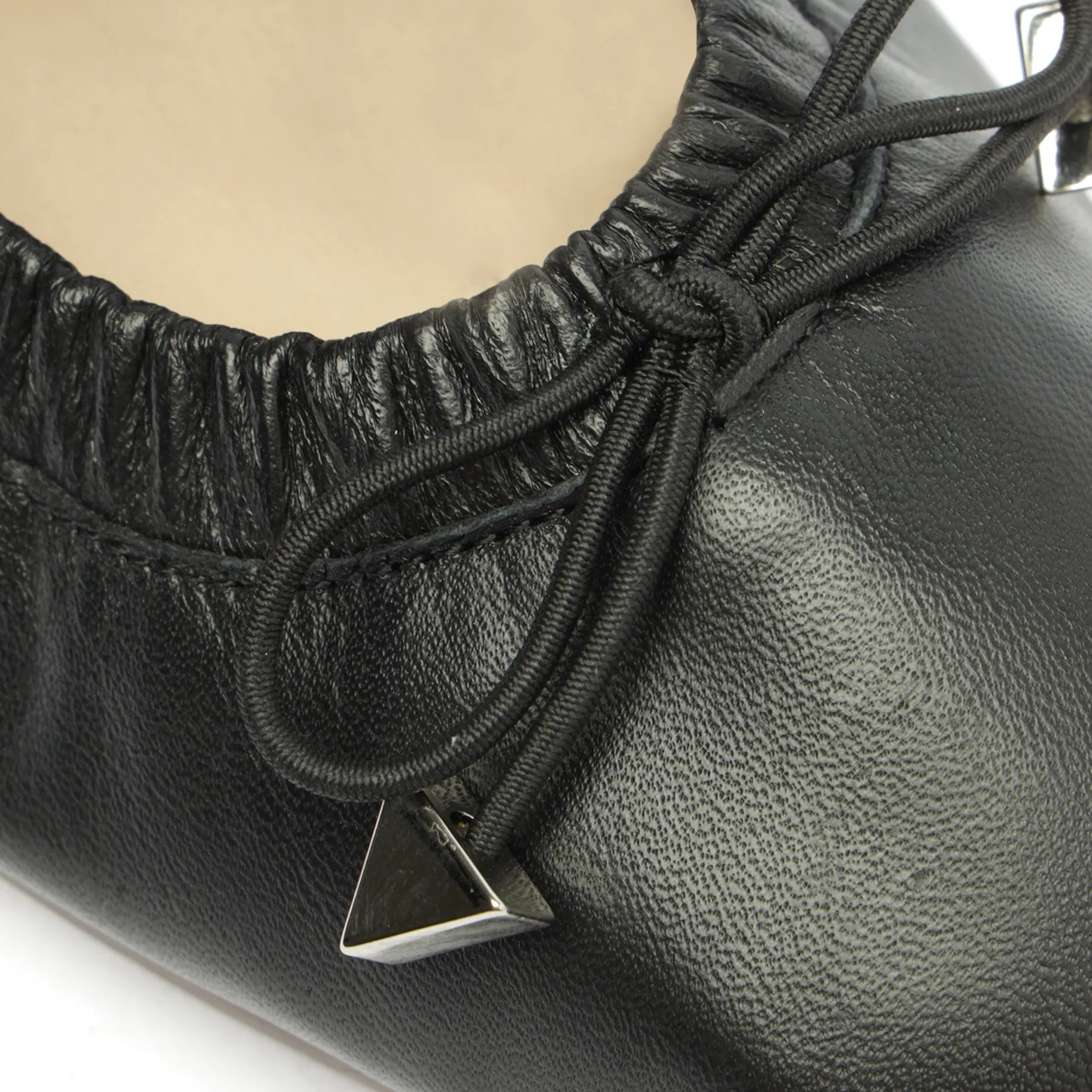 Fanny Leather Flat