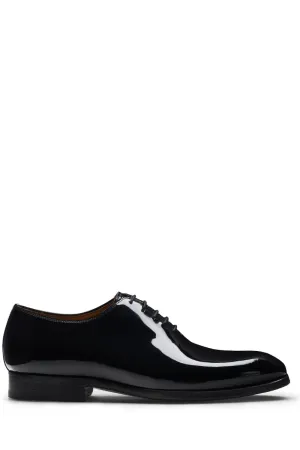 Fleur Patent Lace-Up Shoes