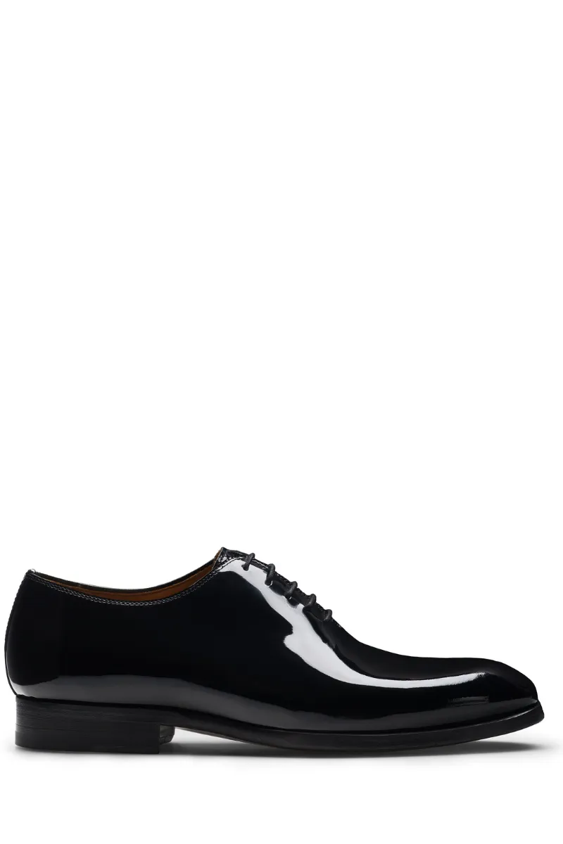 Fleur Patent Lace-Up Shoes