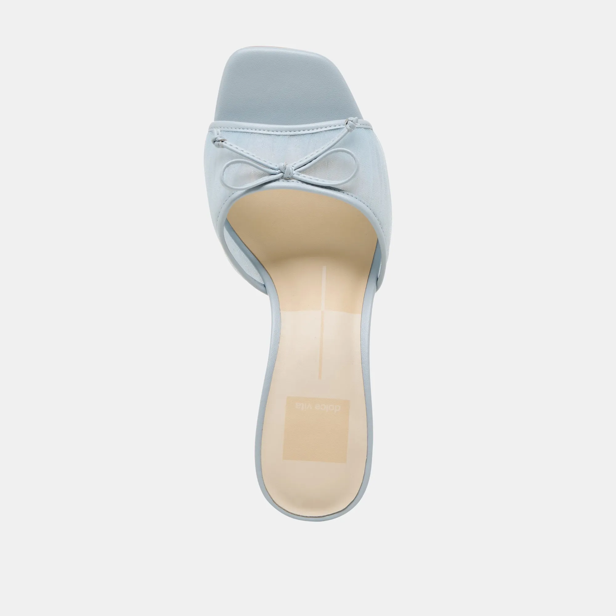 GALEN HEELS LIGHT BLUE TULLE