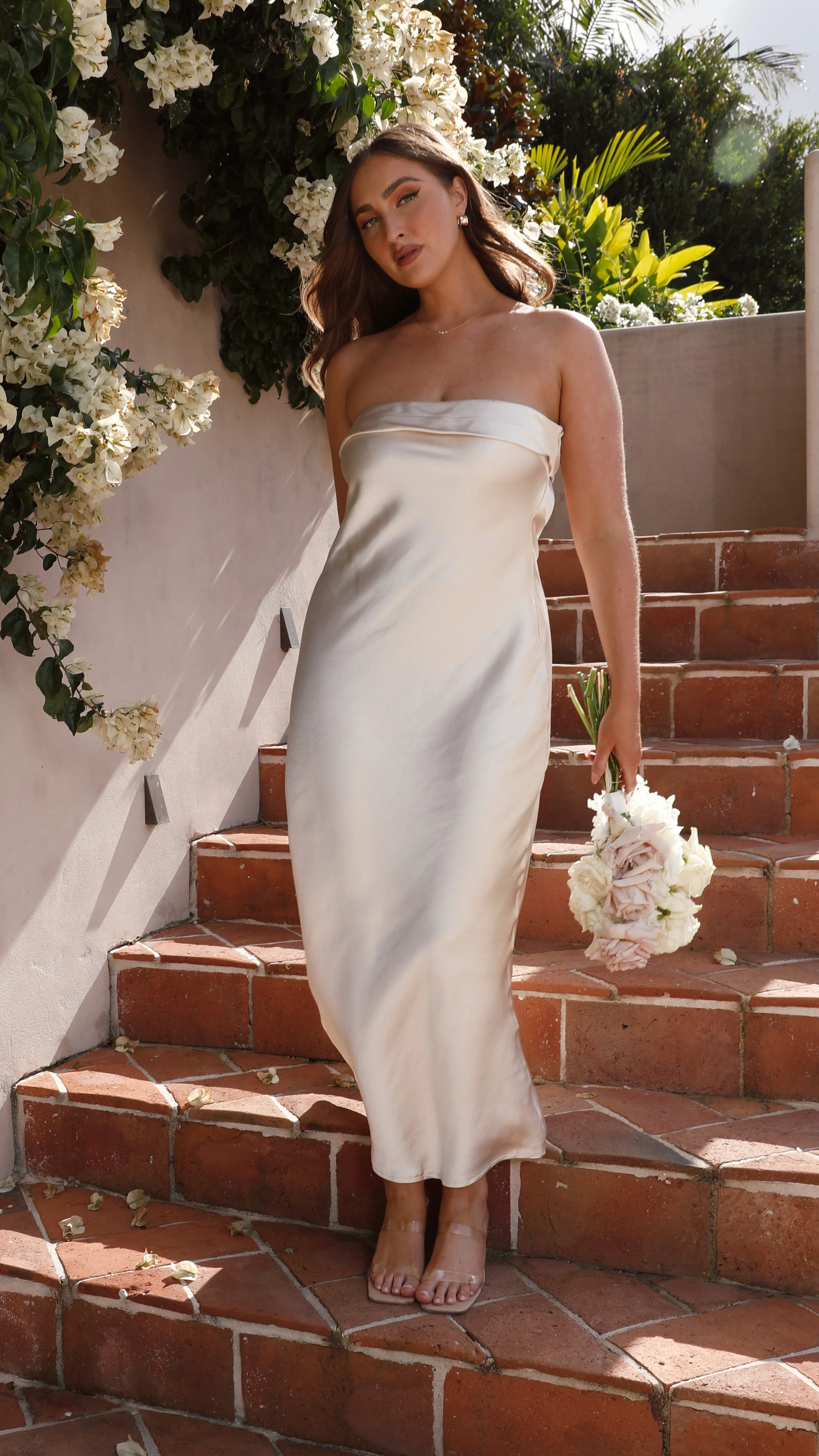 Gisele Maxi Dress - Champagne
