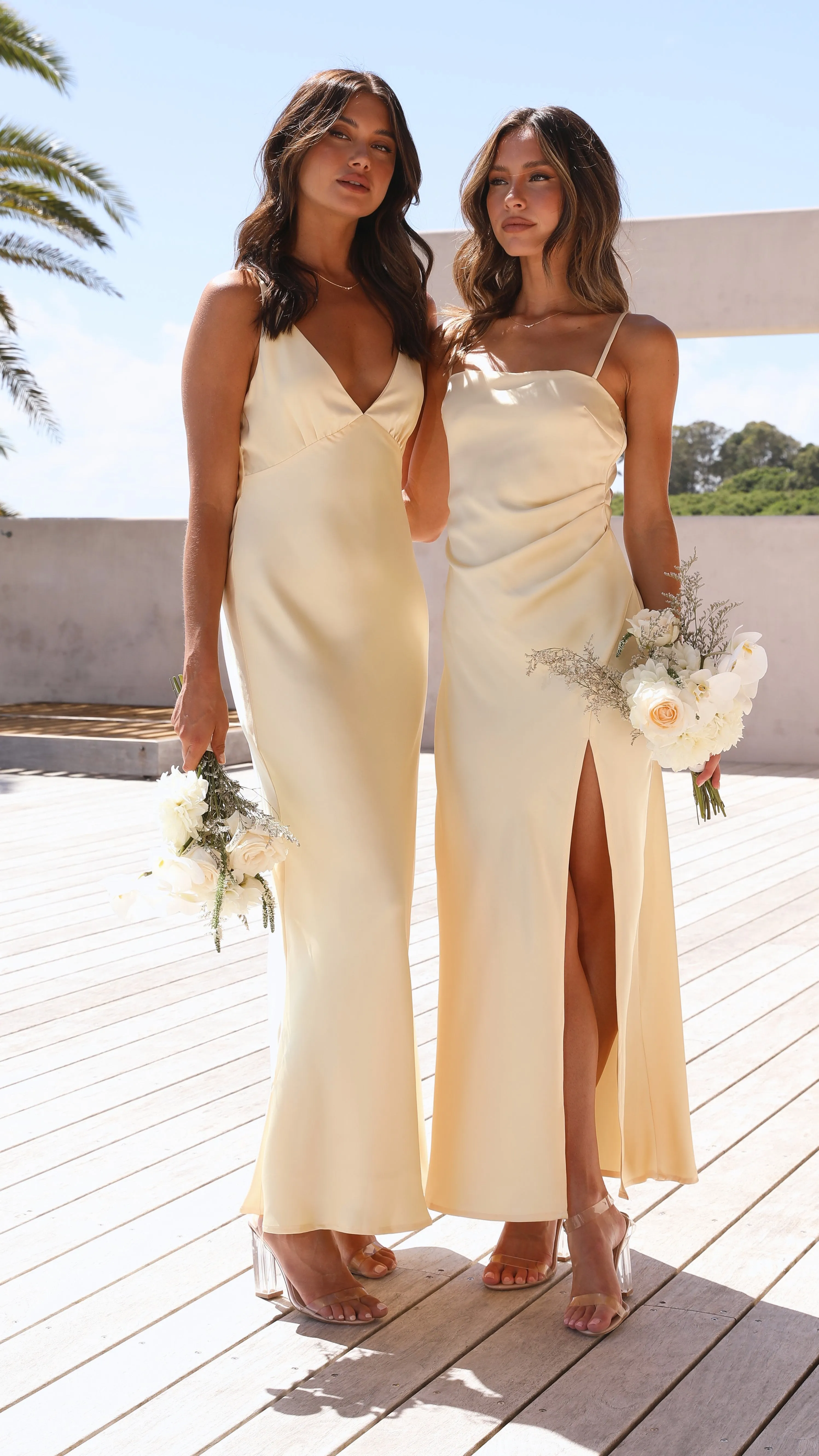 Ilana Maxi Dress - Yellow