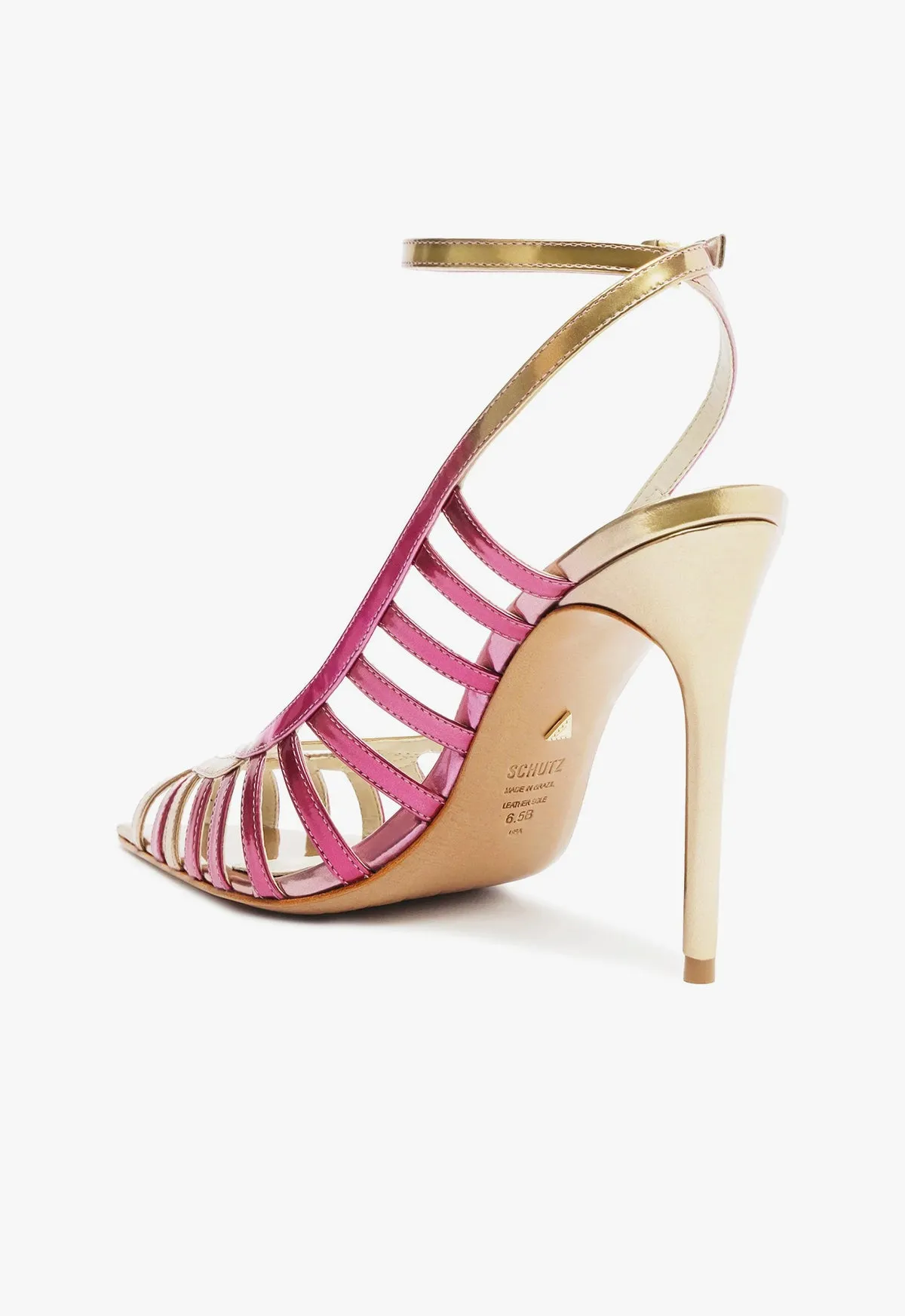 Iris Specchio Leather Pump
