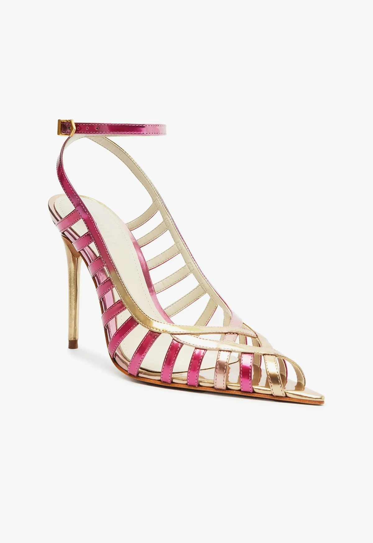 Iris Specchio Leather Pump