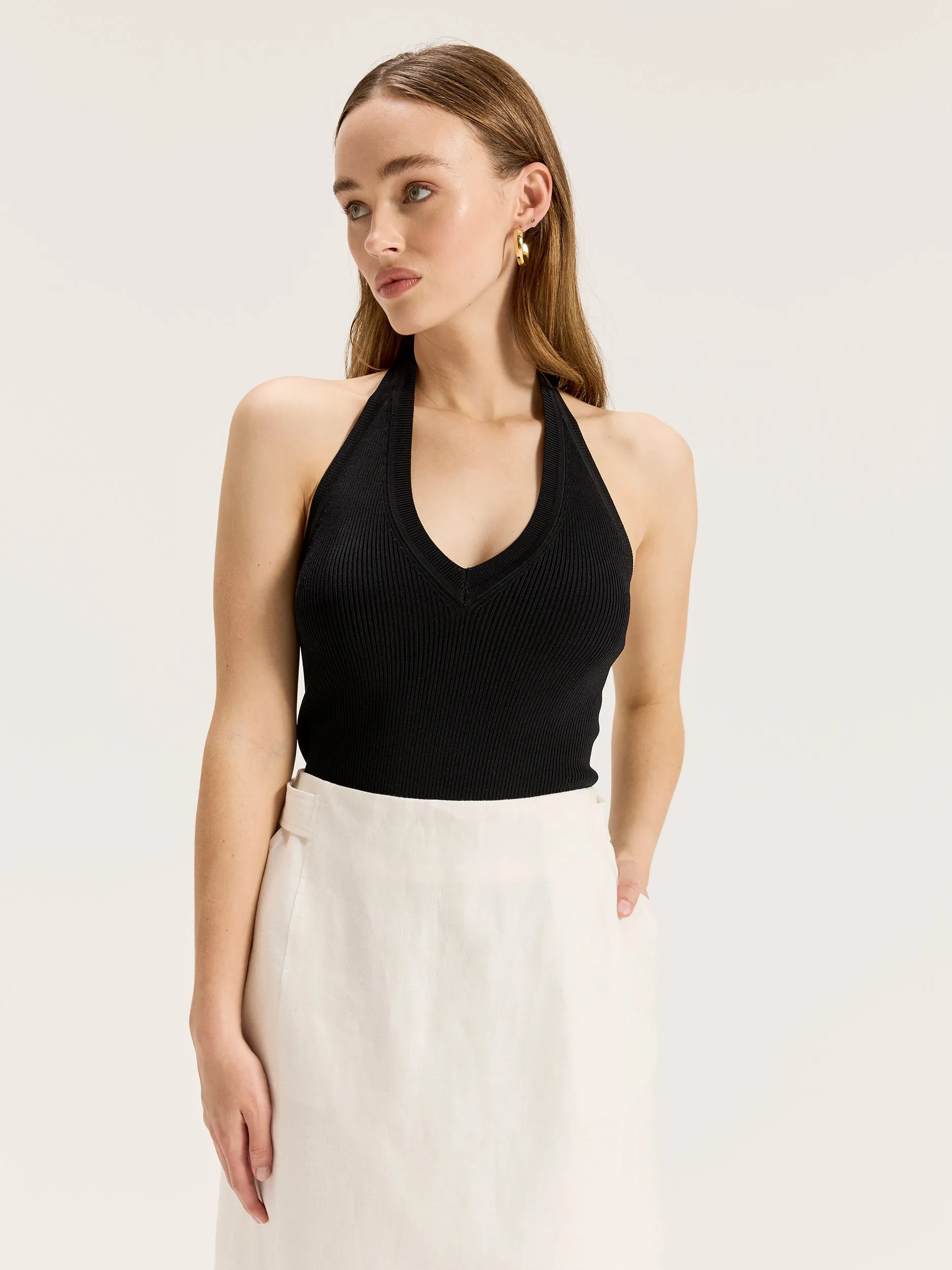 Jennifer Knit Halter Top