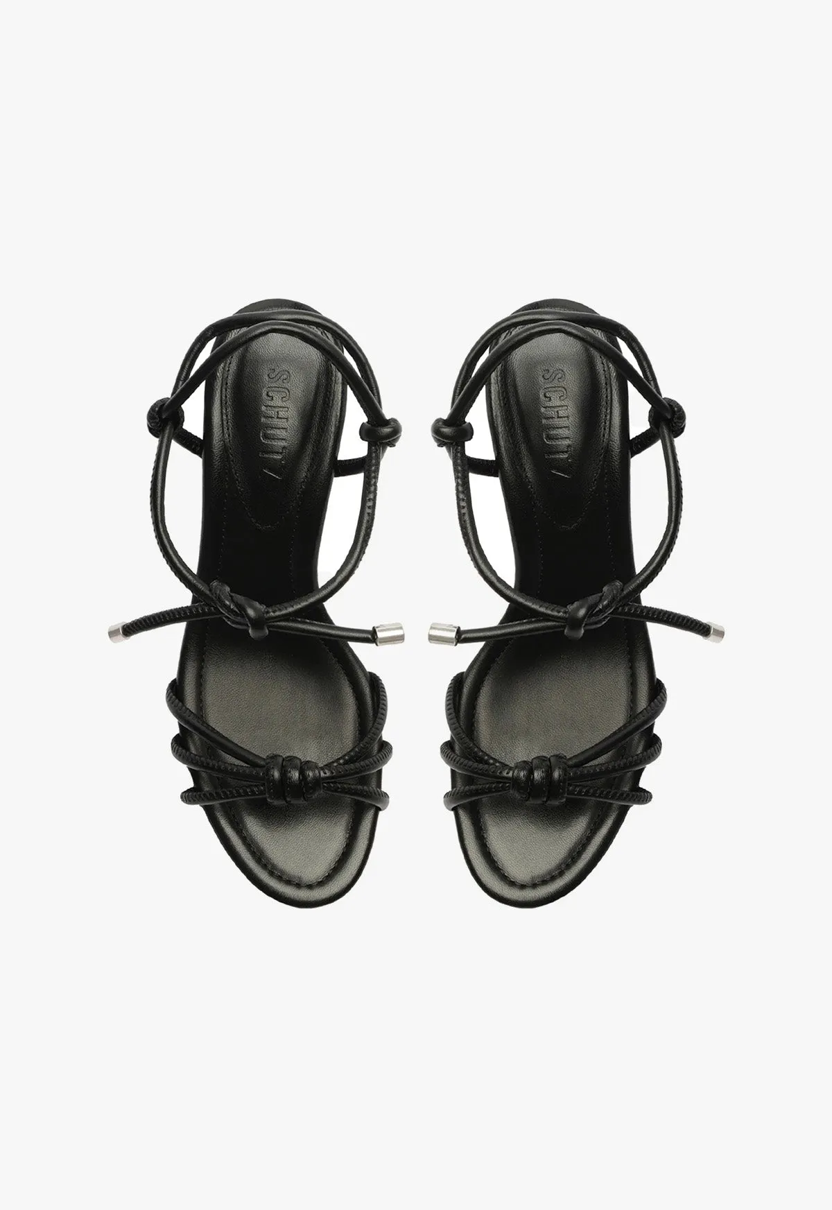 Kate High Block Leather Sandal