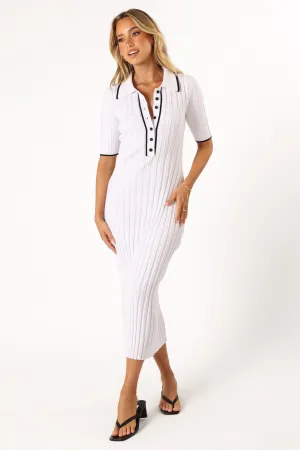 Kins Dress - White
