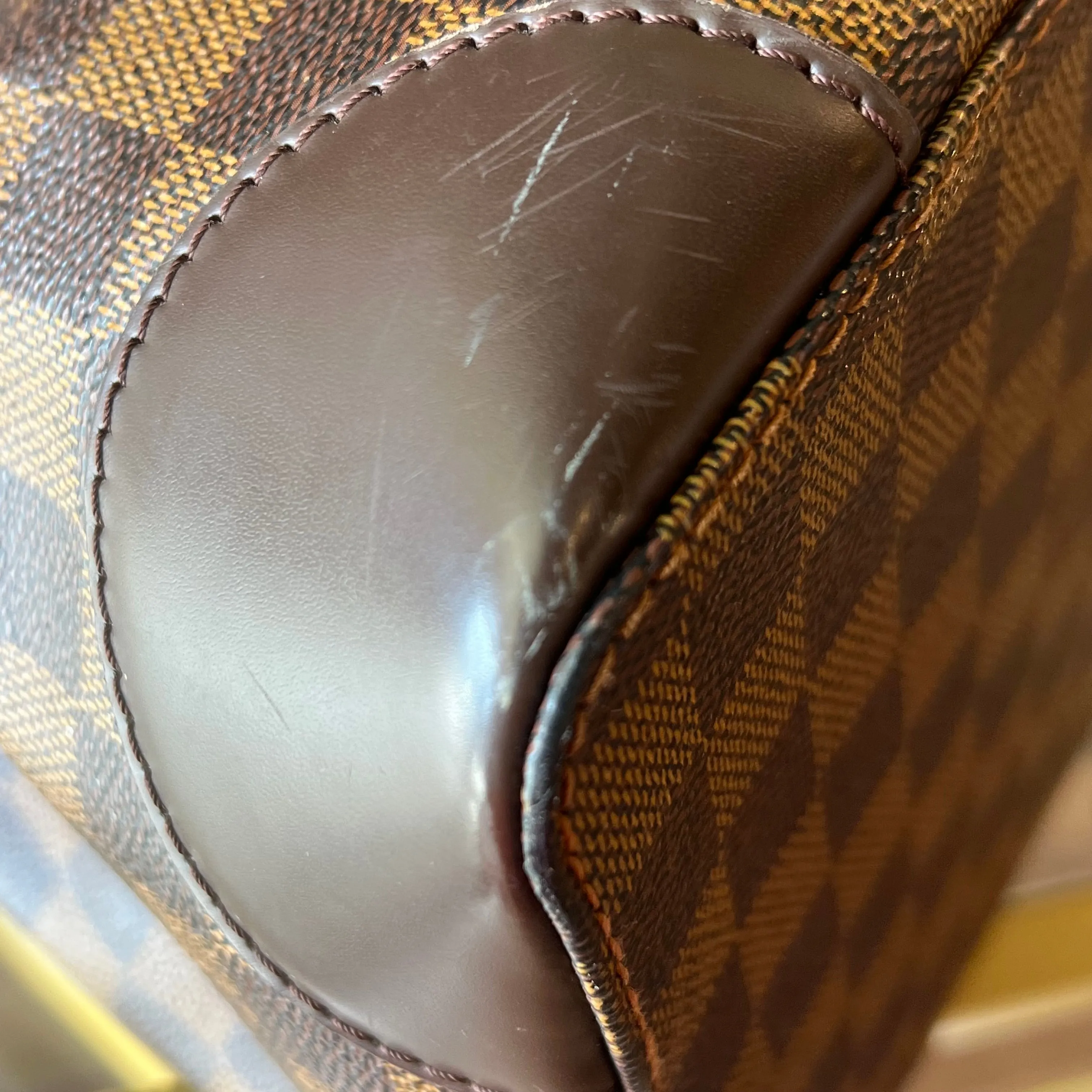 LOUIS VUITTON Damier Ebene Hampstead GM Tote