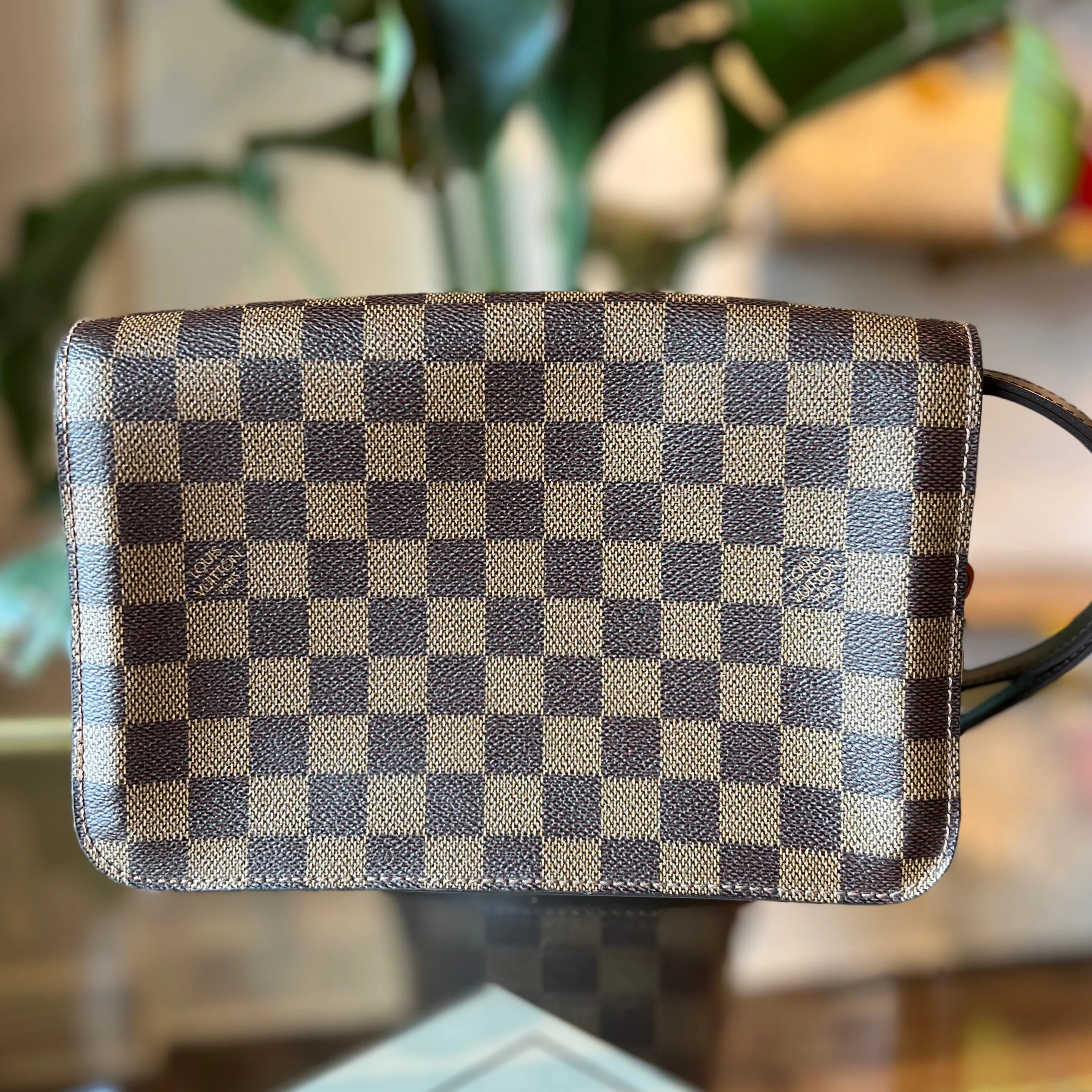LOUIS VUITTON Vintage St. Louis Damier Ebene Clutch