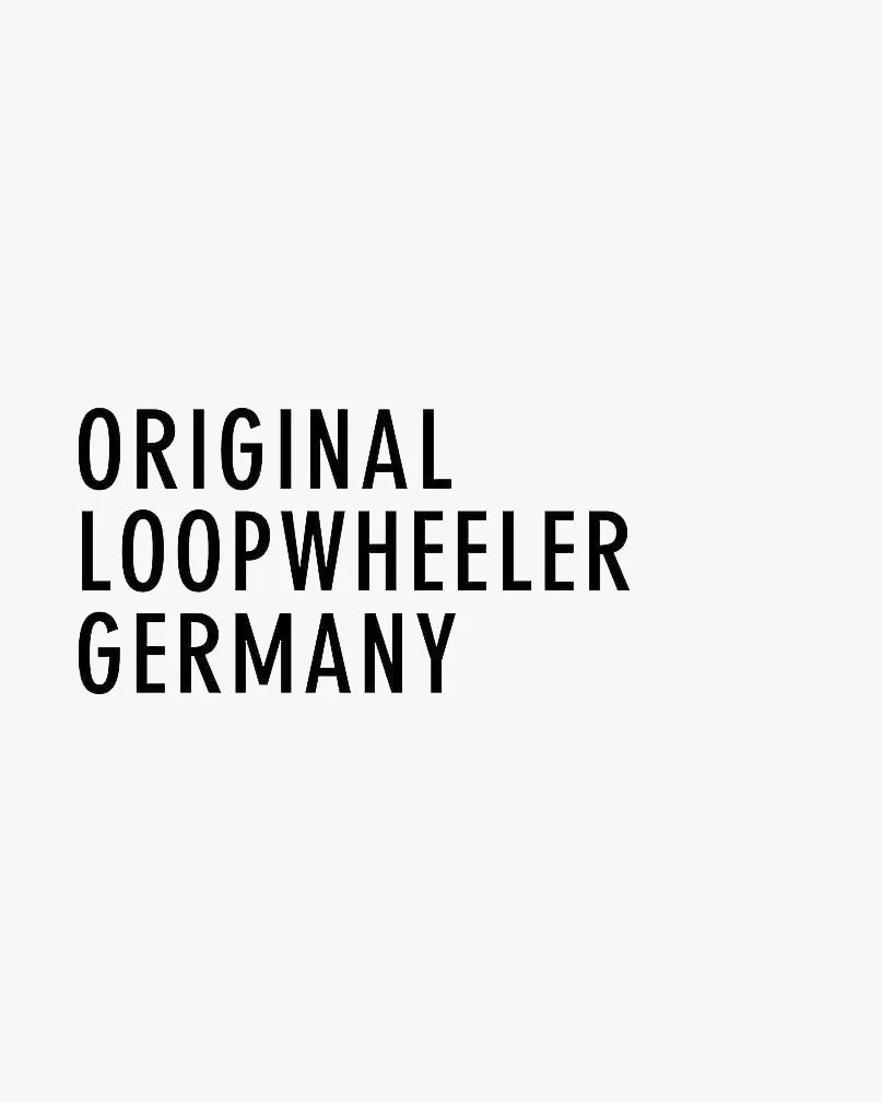 Merz b. Schwanen Good Originals 207 7.2oz Loopwheeled S/S Henley - Charcoal