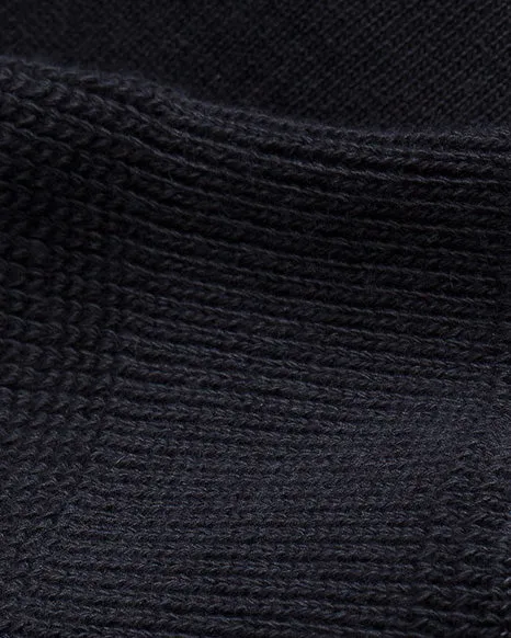 Merz b. Schwanen Good Originals 207 7.2oz Loopwheeled S/S Henley - Charcoal