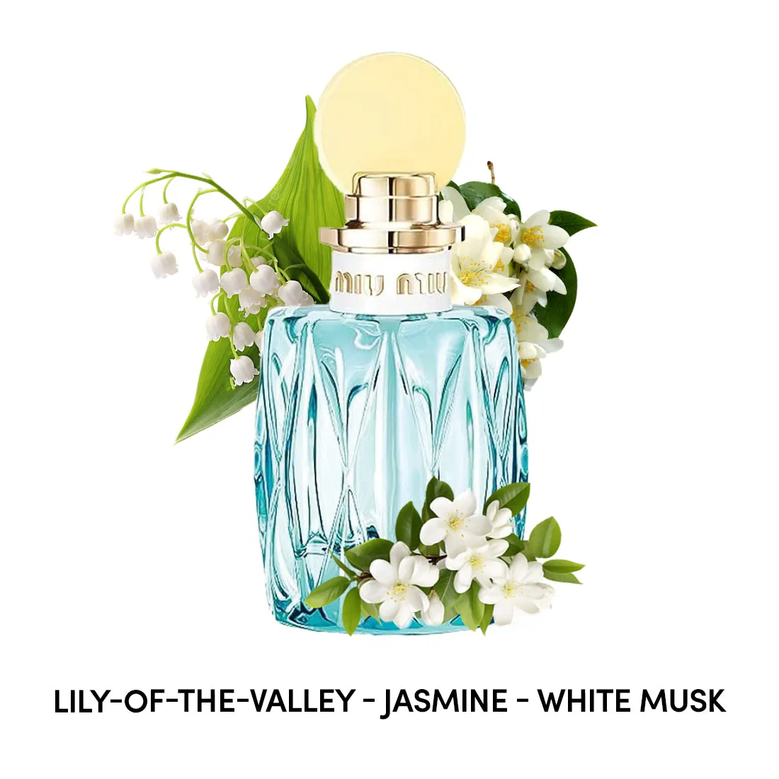 Miu Miu L'eau Bleue For Women By Miu Miu Eau De Parfum Spray 3.4 Oz