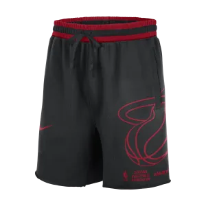 Nike Miami HEAT Courtside Fleece Shorts