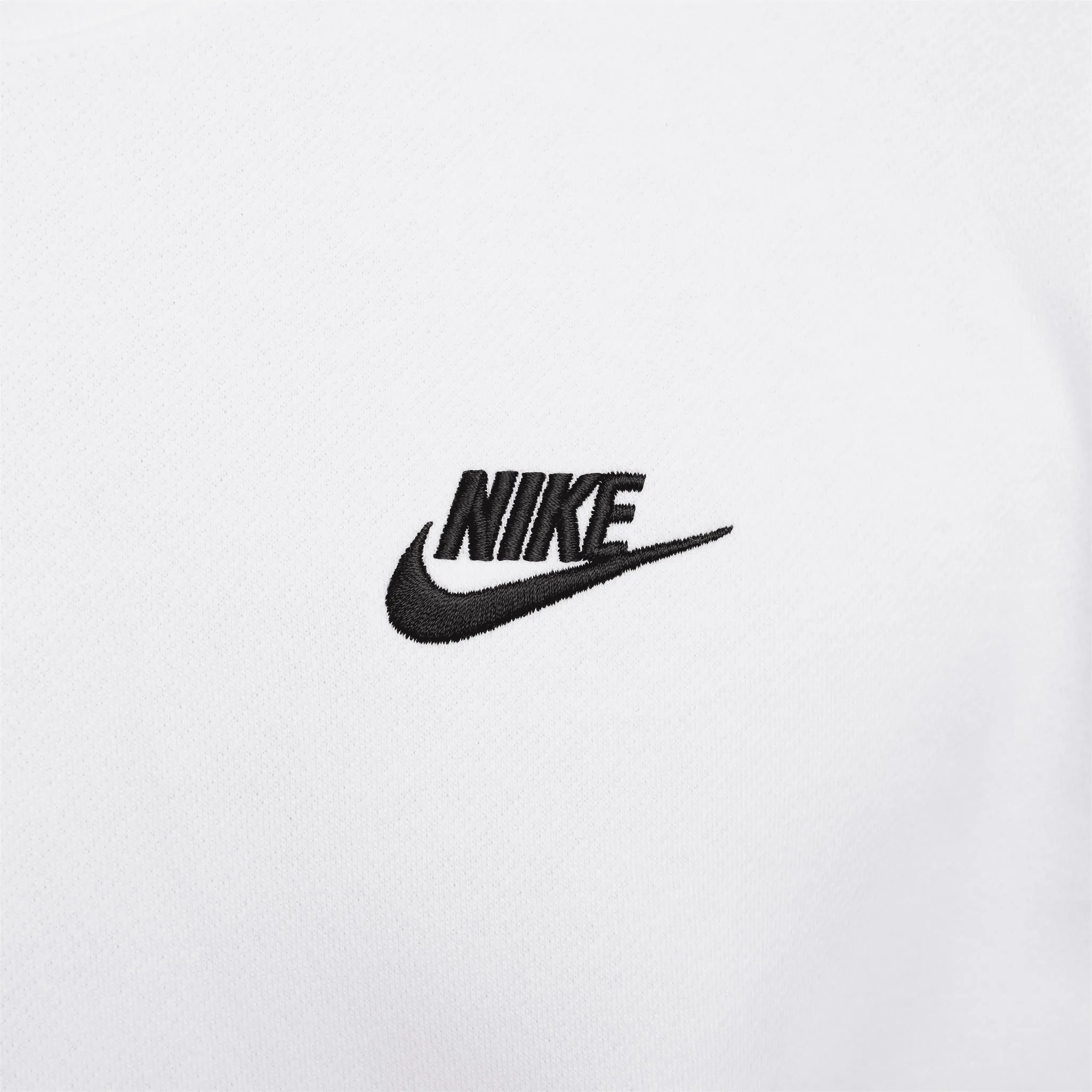 Nike Sportswear Women's Club Fleece Crewneck White / Black