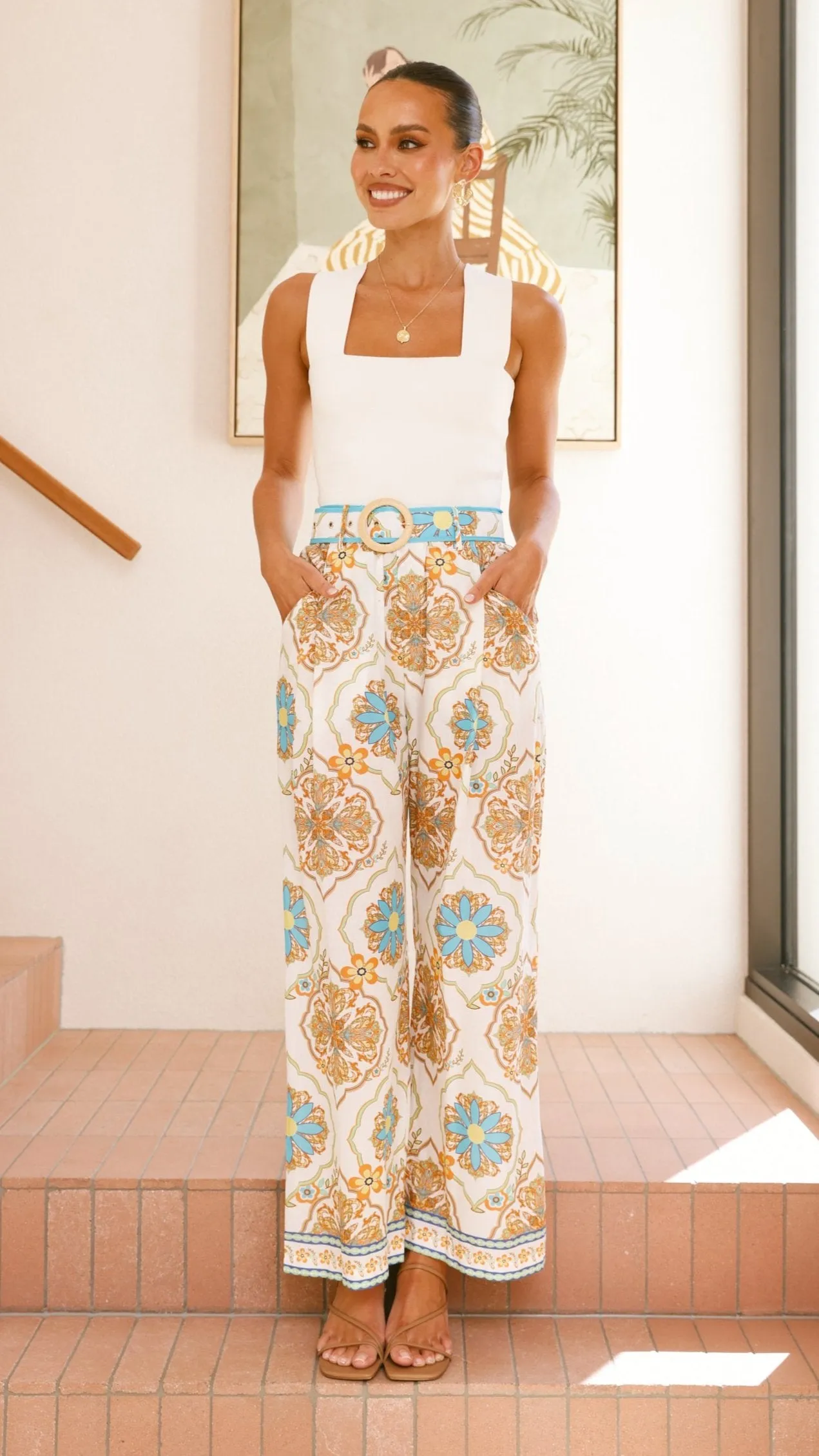 Paricia Pants - Supernova Print